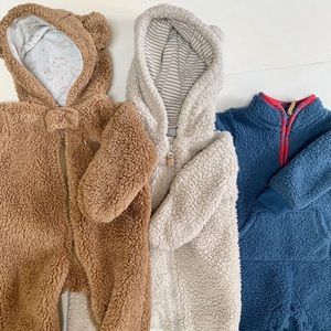 Sherpa Long Sleeve Jumpsuit Bundle